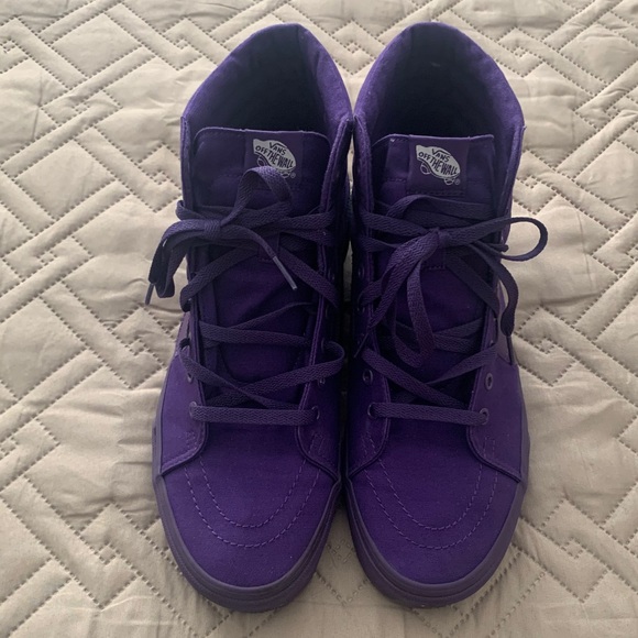 Men’s Vans Sk8-Hi Purple- Size 12